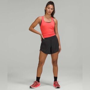 Lululemon Track That High Rise Short 5” in Black